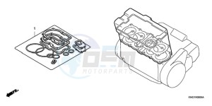 CB600F39 F / CMF ST drawing GASKET KIT A