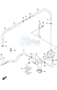 DF 150 drawing Fuel Pump