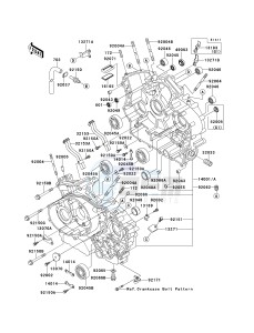 VN 1500 G [VULCAN 1500 NOMAD] (G1-G3) [VULCAN 1500 NOMAD] drawing CRANKCASE