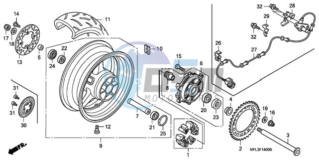 REAR WHEEL