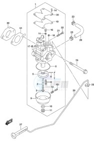 DF 6A drawing Carburetor