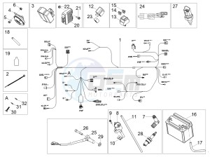 RX 50 FACTORY E4 (EMEA) drawing Central electrical system