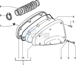 Typhoon 50 X drawing Air Cleaner