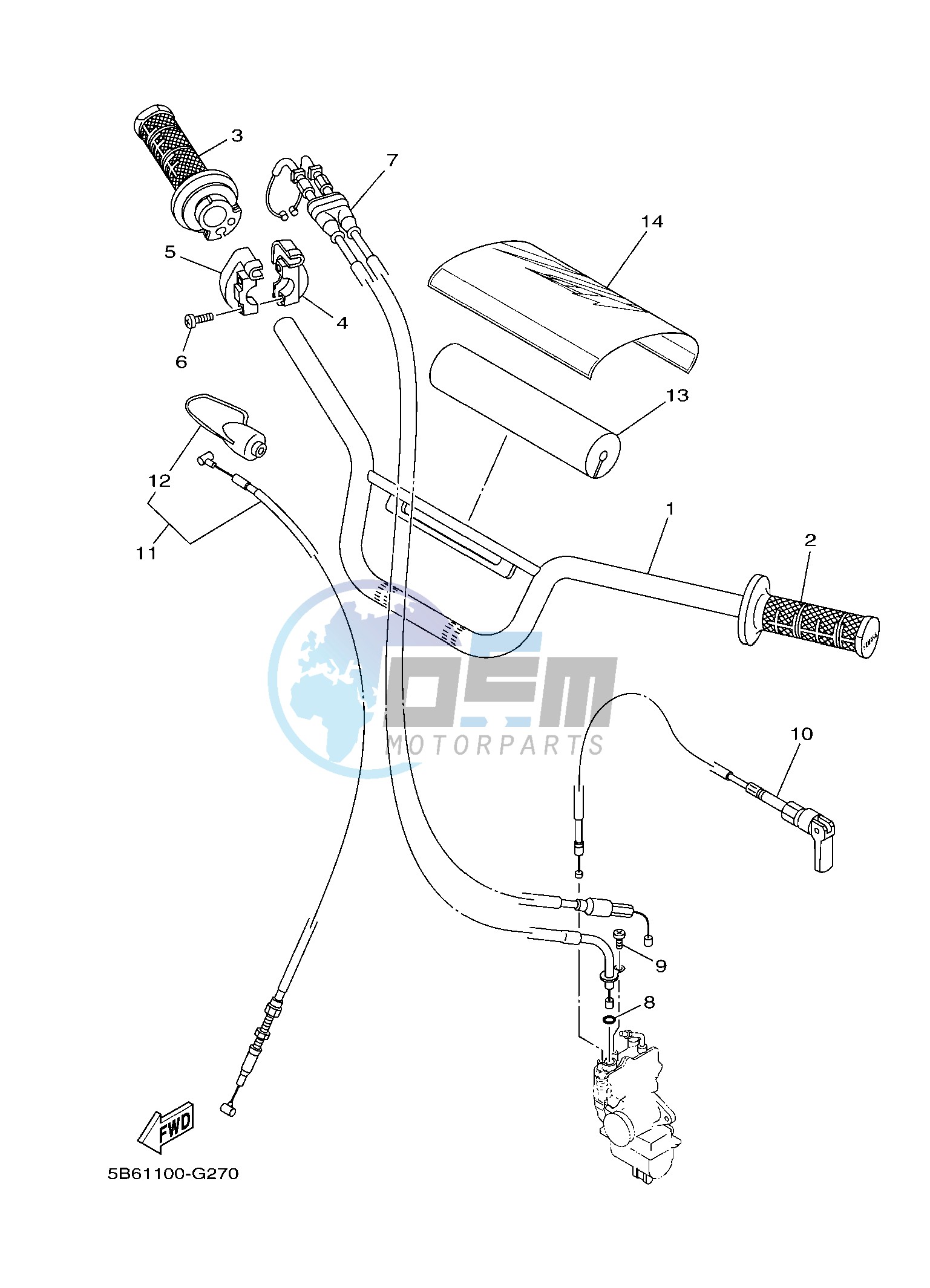 STEERING HANDLE & CABLE