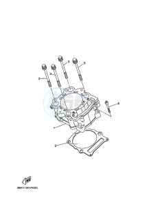 YFM700FWAD GRIZZLY 700 EPS (BDEF) drawing CYLINDER