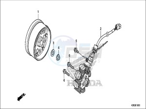 CRF125FBH Europe Direct - (ED) drawing GENERATOR