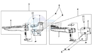 MIO 100 drawing FOOT RESTS L / R