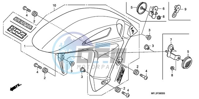 FRONT FENDER