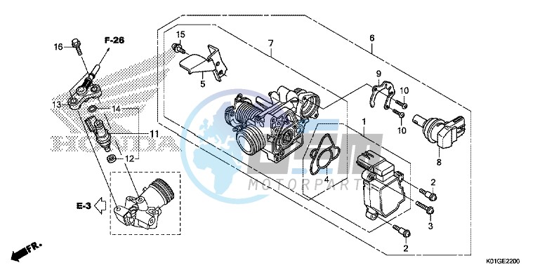 THROTTLE BODY/ FUEL INJECTOR