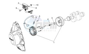 V7 II Stornello ABS 750 drawing Generator - Regulator