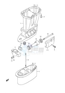 DF 50A drawing Drive Shaft Housing