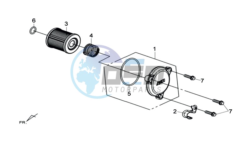 OIL FILTER COVER