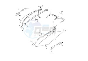 YP R X-MAX 250 drawing REAR BODY