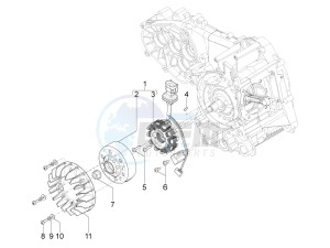 TYPHOON 125 4T 2V E3 (APAC) drawing Flywheel magneto