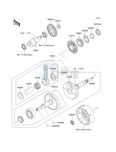 KEF 300 A [LAKOTA 300] (A6) [LAKOTA 300] drawing CRANKSHAFT