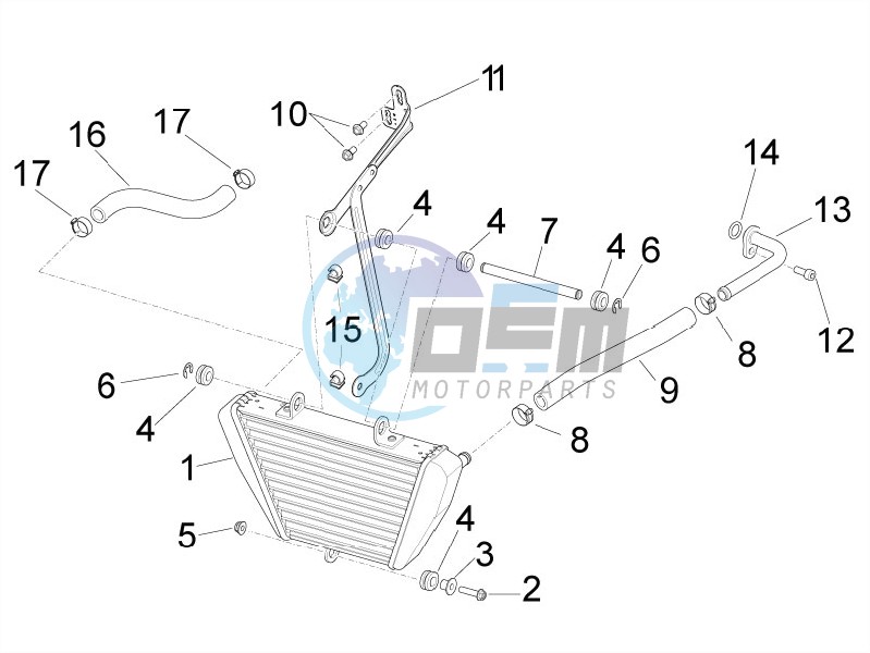 Oil radiator