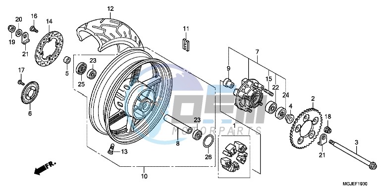 REAR WHEEL