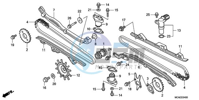 CAM CHAIN/TENSIONER