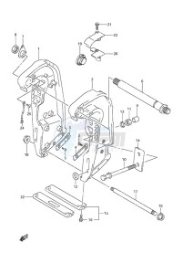 DF 250 drawing Clamp Bracket