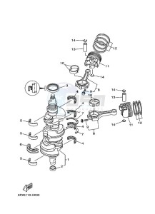 F200CETX drawing CRANKSHAFT--PISTON