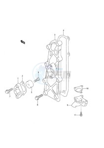 DF 25 drawing Exhaust Cover