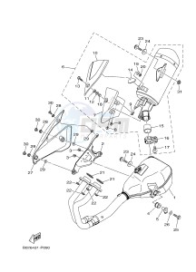 YZF-R3A 321 R3 (B02D) drawing EXHAUST