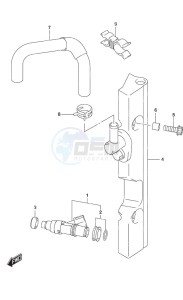 DF 50A drawing Fuel Injector