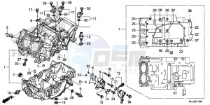 NC700SDE NC700SD 2ED - (2ED) drawing CRANKCASE