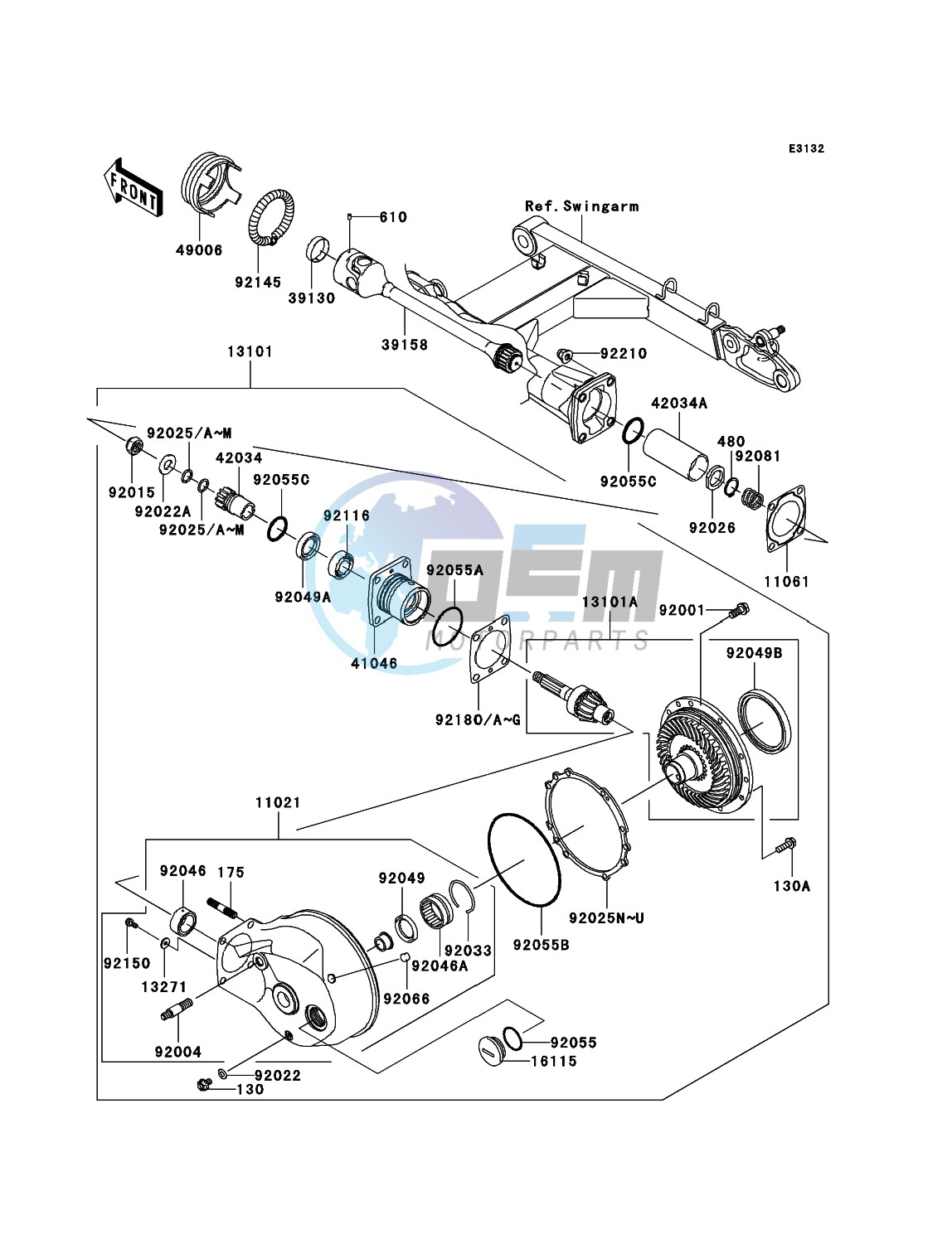 Drive Shaft/Final Gear