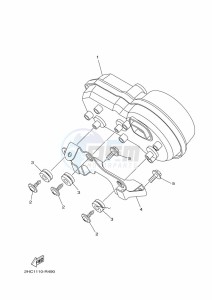 YXZ1000ET YXZ1000R SS (BASF) drawing METER