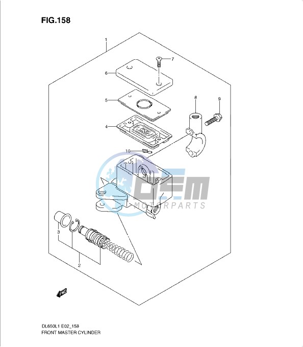 FRONT MASTER CYLINDER