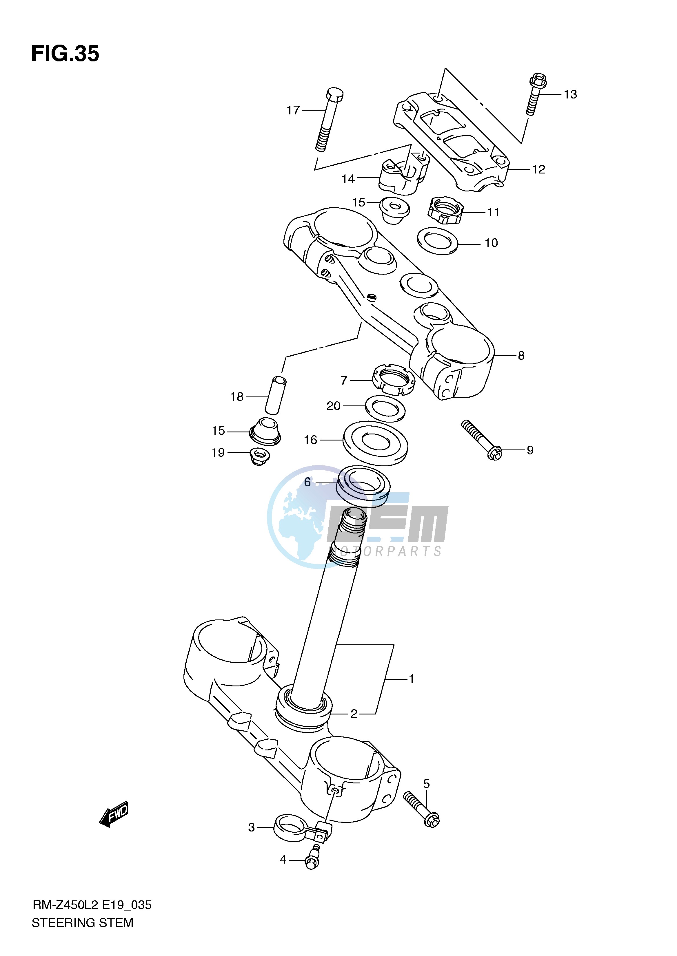 STEERING STEM