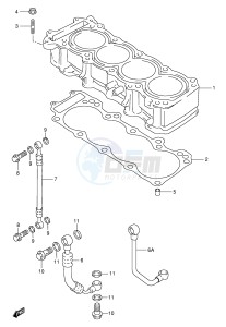 GSX-R750 (E2) drawing CYLINDER