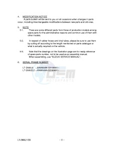 LT-Z400 (E33) drawing * CATALOG PREFACE *