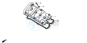 CBR900RR FIRE BLADE drawing CYLINDER HEAD COVER