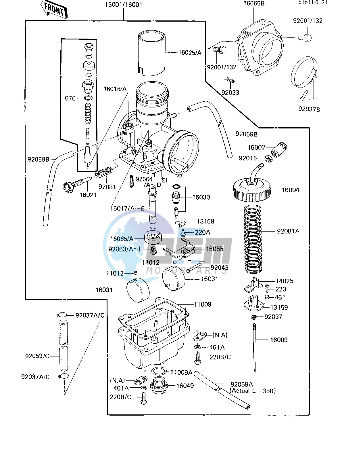 CARBURETOR -- KDX200-A1_A2- -