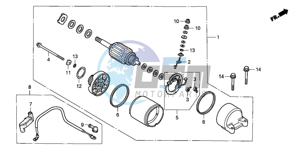 STARTING MOTOR