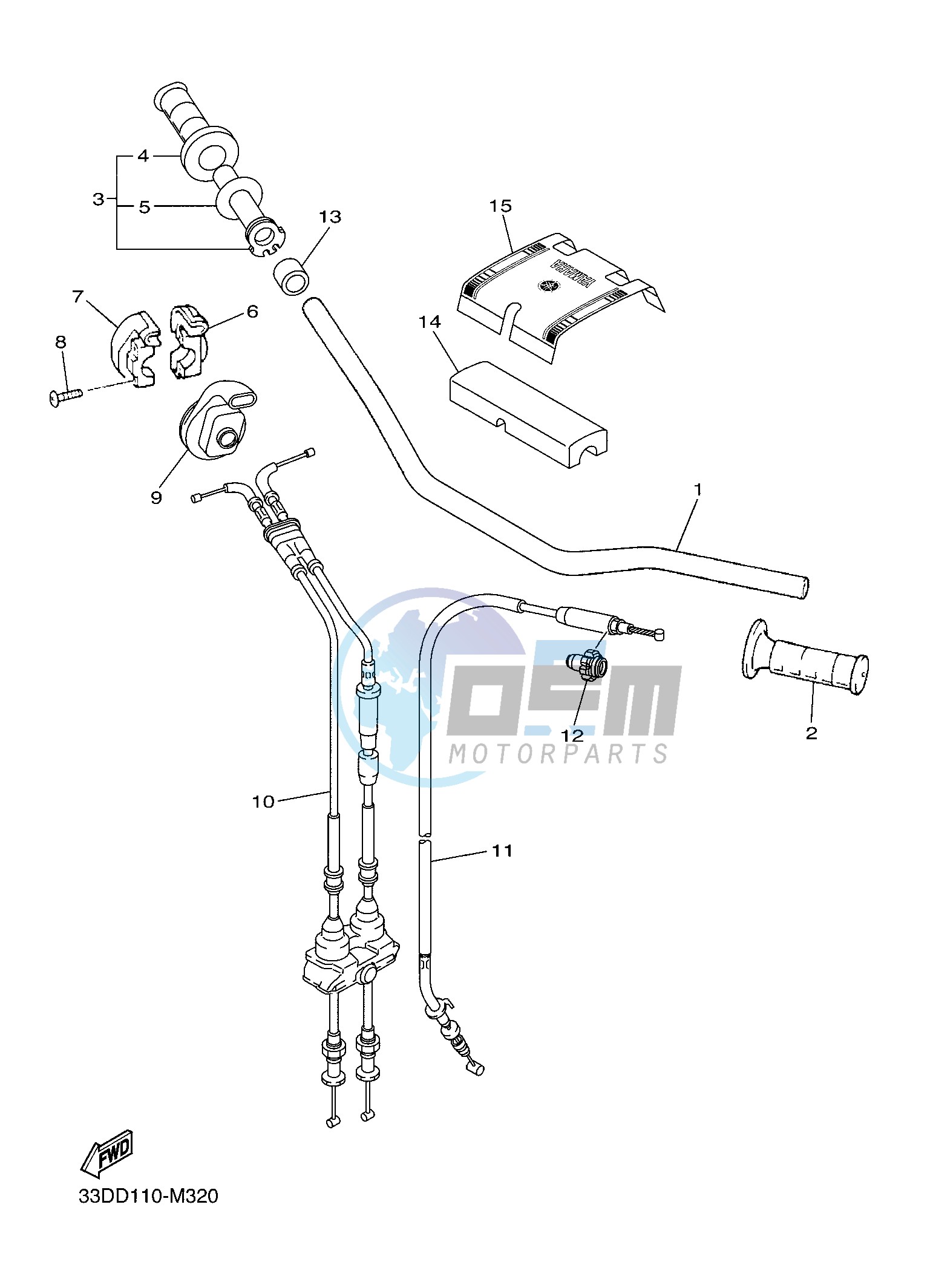 STEERING HANDLE & CABLE