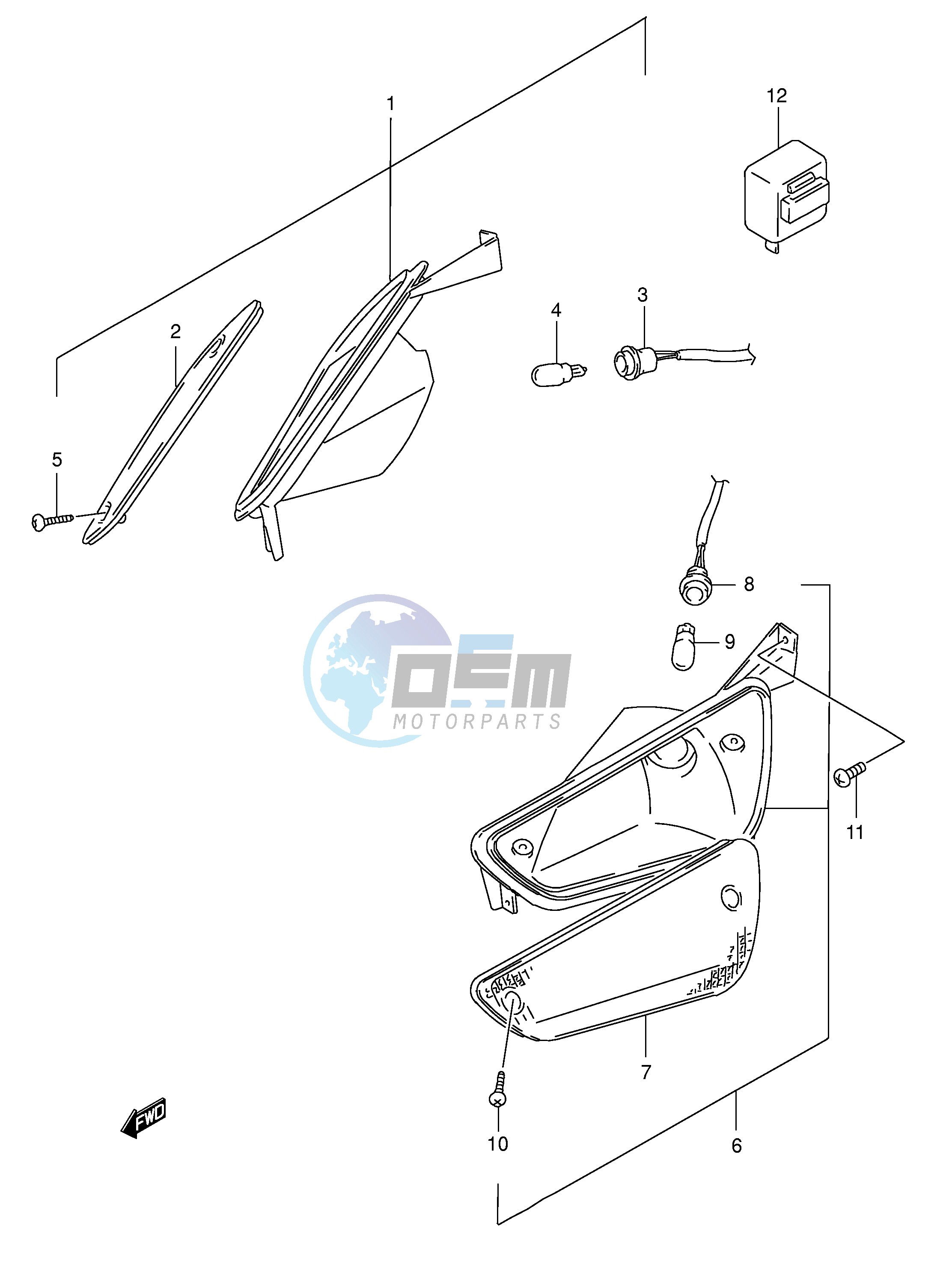 FRONT TURN LAMP