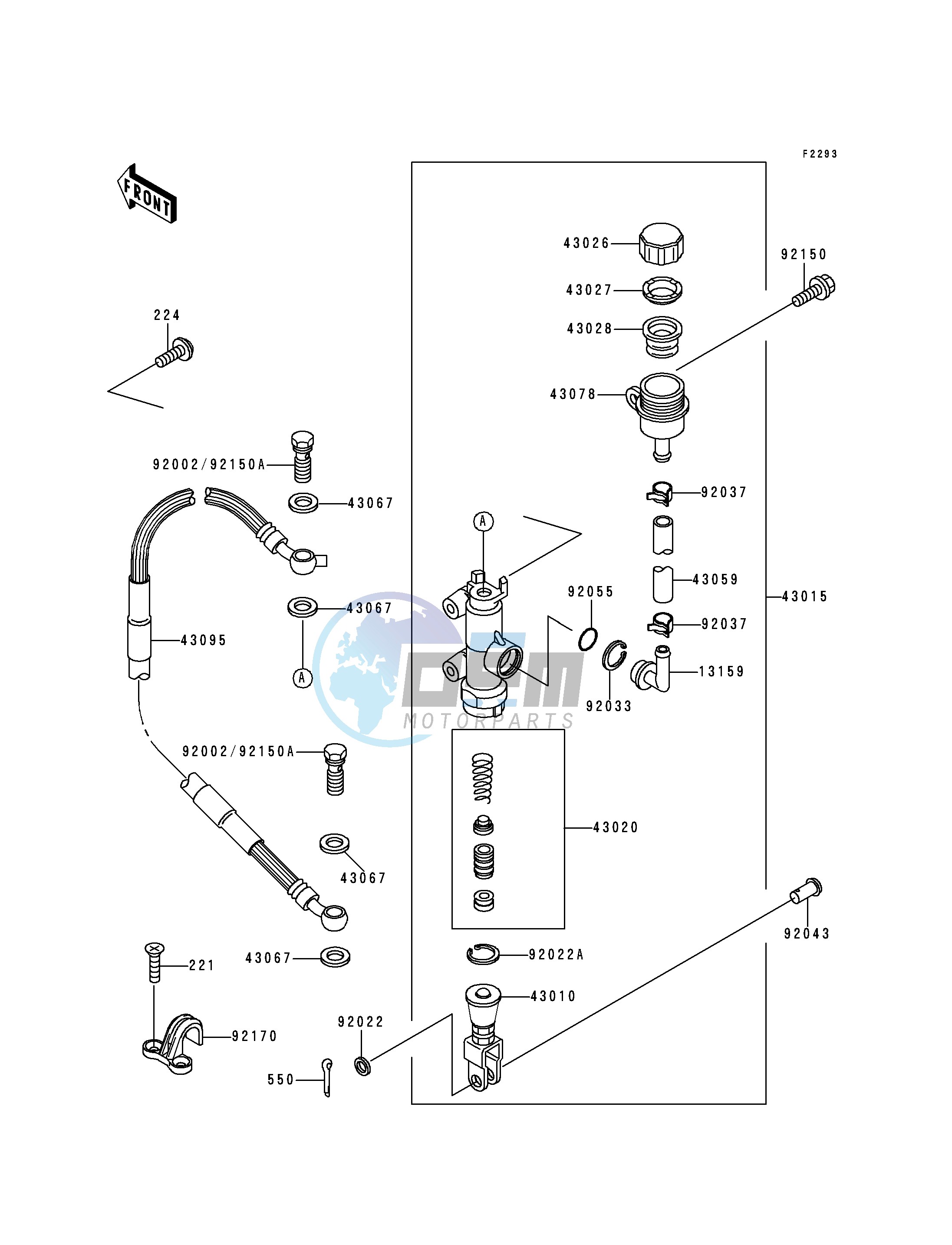 REAR MASTER CYLINDER