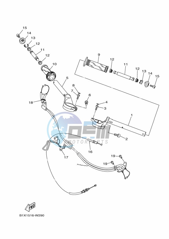 STEERING HANDLE & CABLE