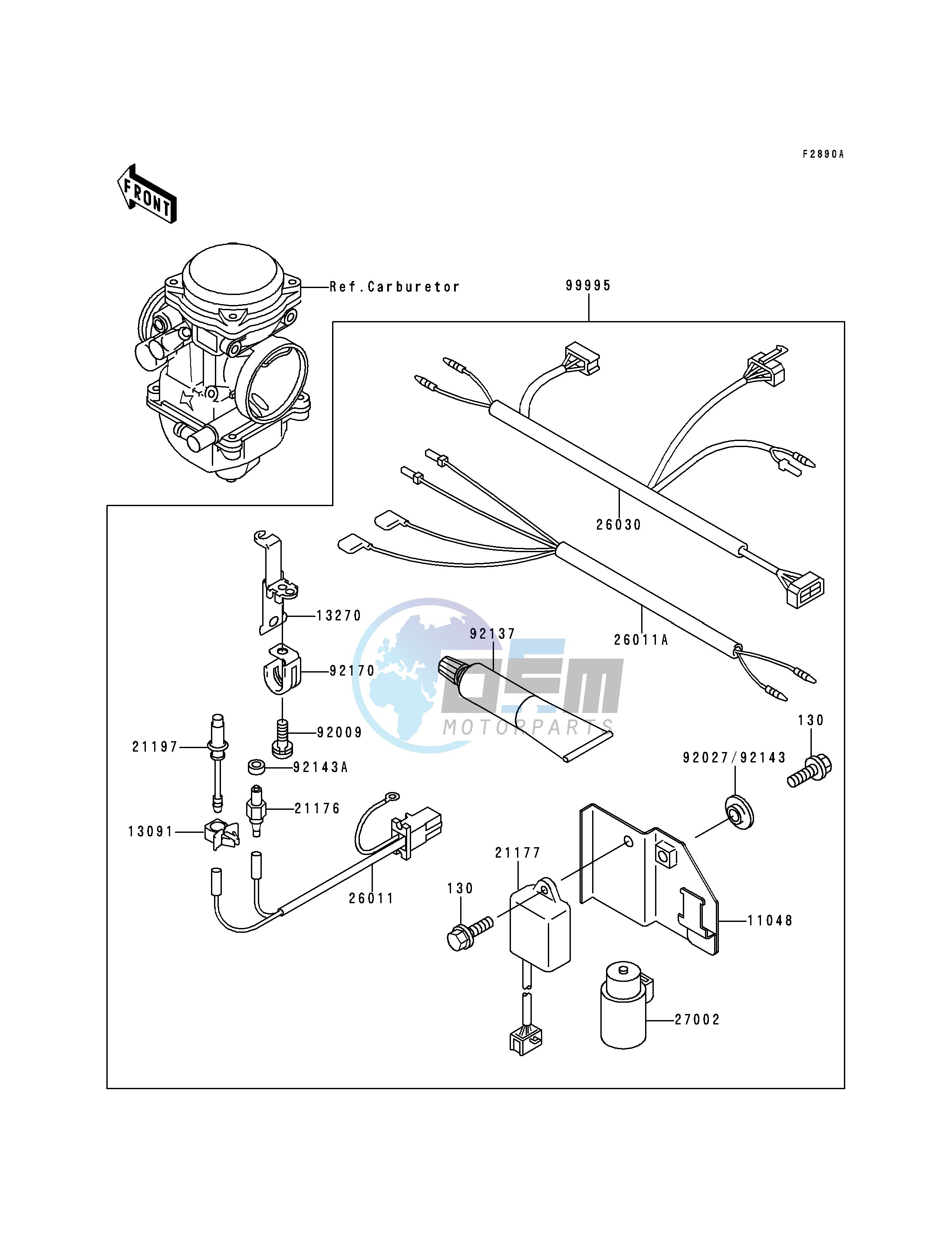 OPTIONAL PARTS-- CARBURETOR- -