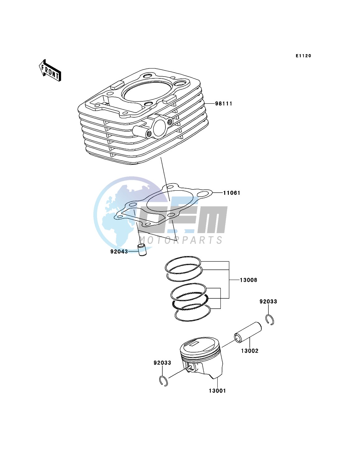 Cylinder/Piston(s)