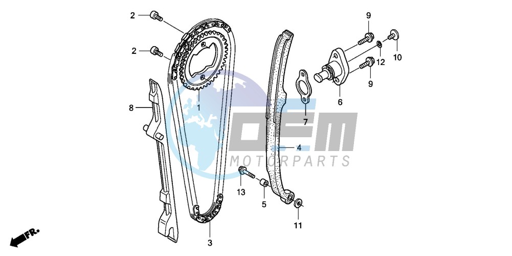 CAM CHAIN/TENSIONER