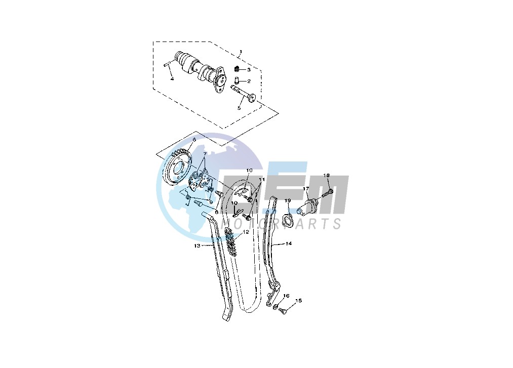 CAMSHAFT- CHAIN