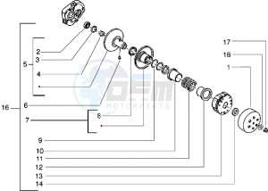 ICE 50 drawing Driven pulley