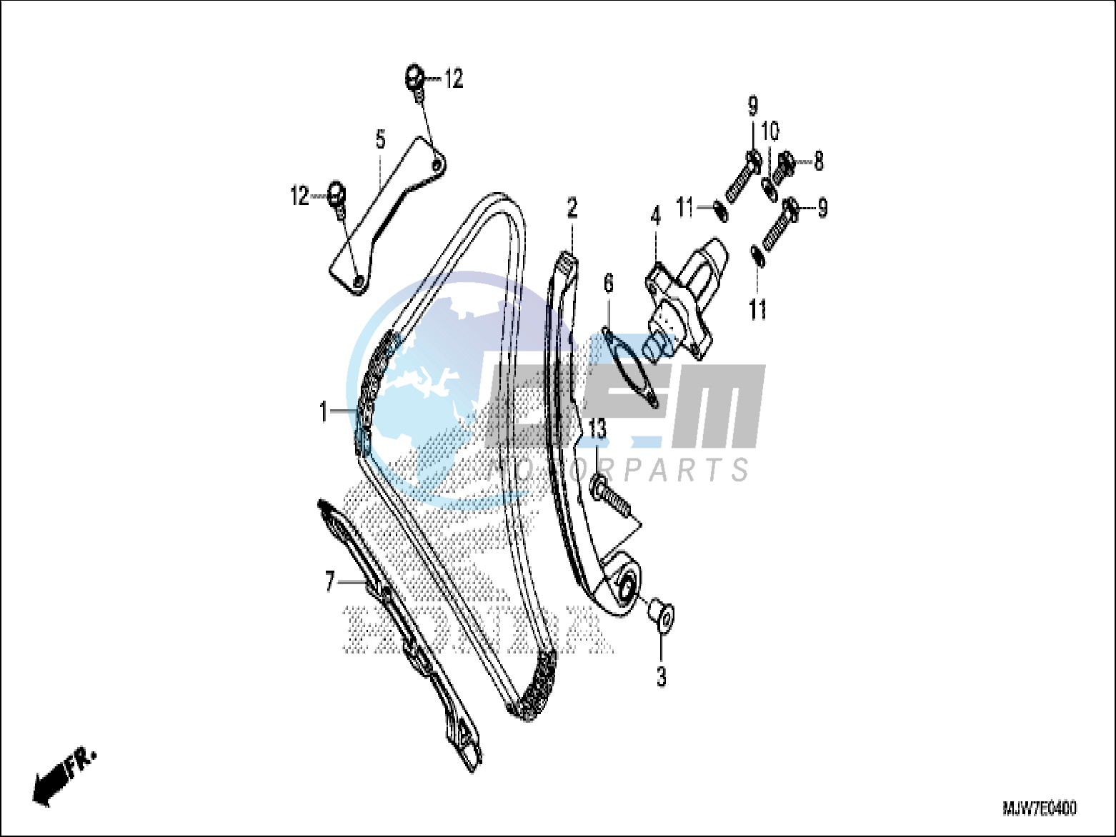 CAM CHAIN/TENSIONER