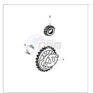 TWEET PX drawing OIL PUMP