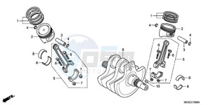 VT750CA9 Europe Direct - (ED / MK) drawing CRANKSHAFT