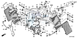 XL1000VAB drawing RADIATOR